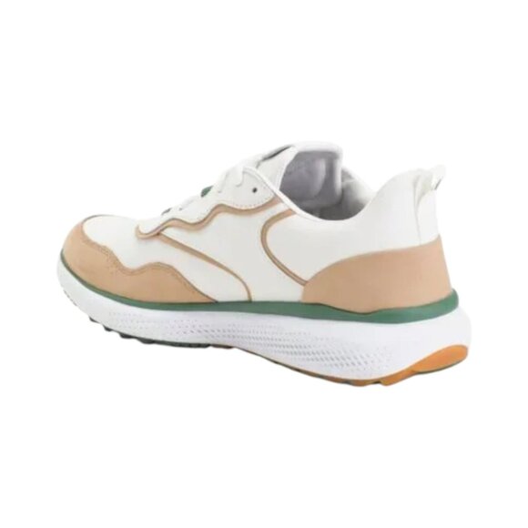 COLE HAAN Birch/White Leather Zerogrand Fairway Ii Golf Sneakers - Picture 2 of 2
